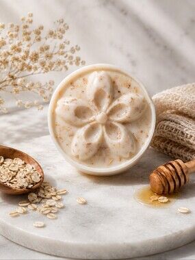 Handmade Shea Butter Oatmeal and Honey Soap